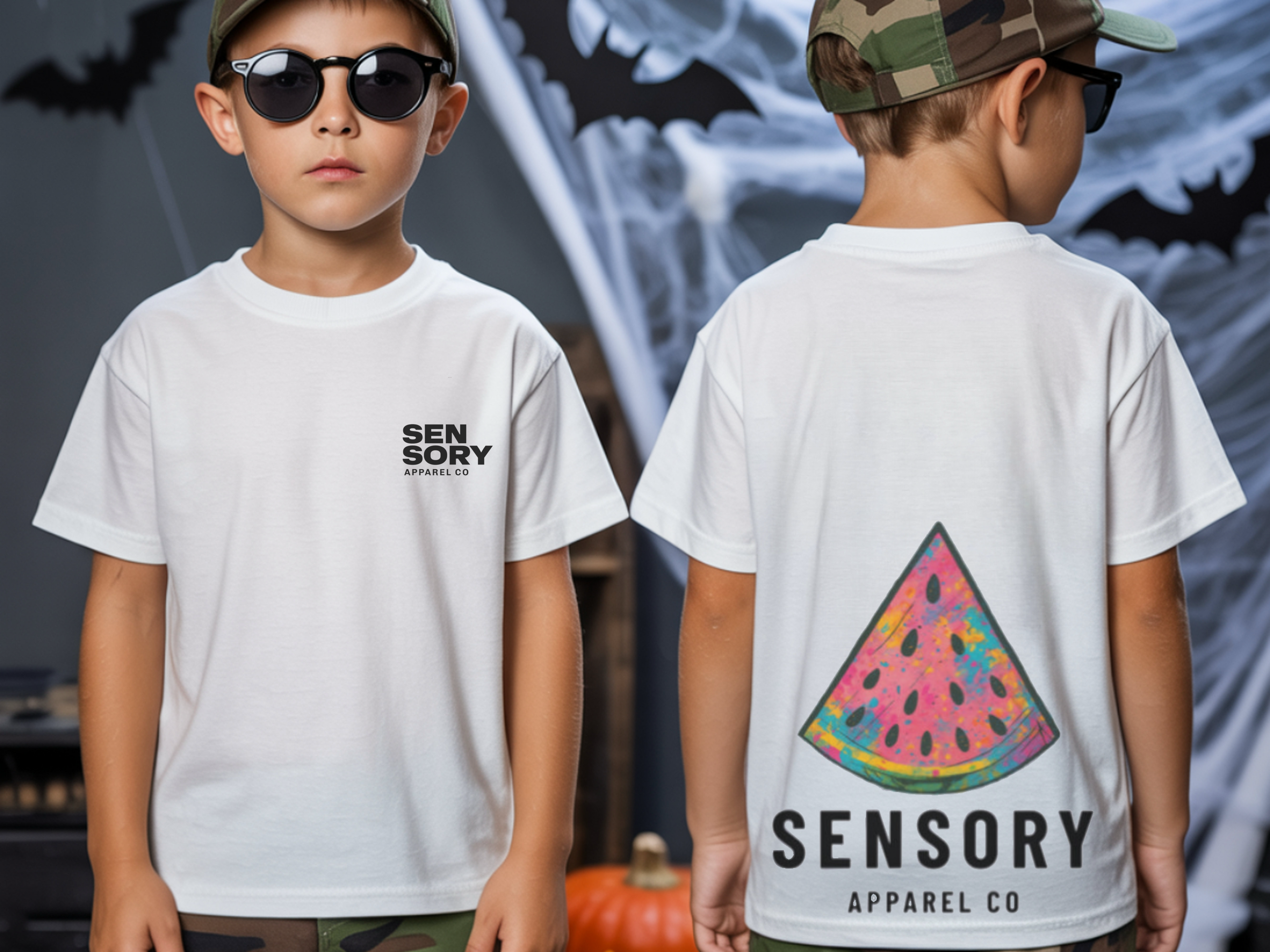 Rainbow Melon Tee – Sensory Apparel Co
🍉