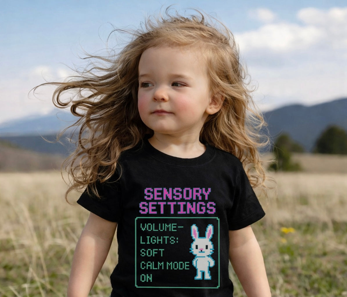 Sensory Settings – Sensory Friendly Kids T-Shirt