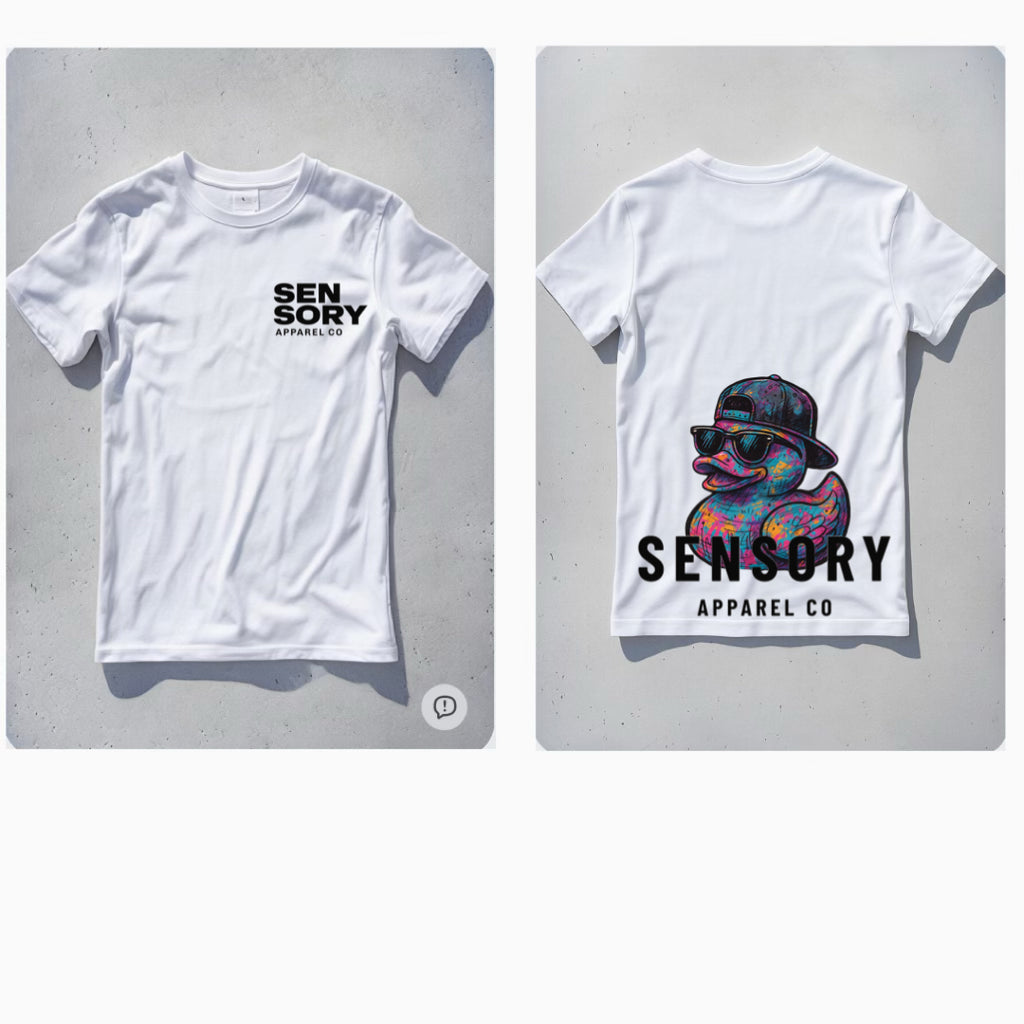 Sensory Duck Tee – White