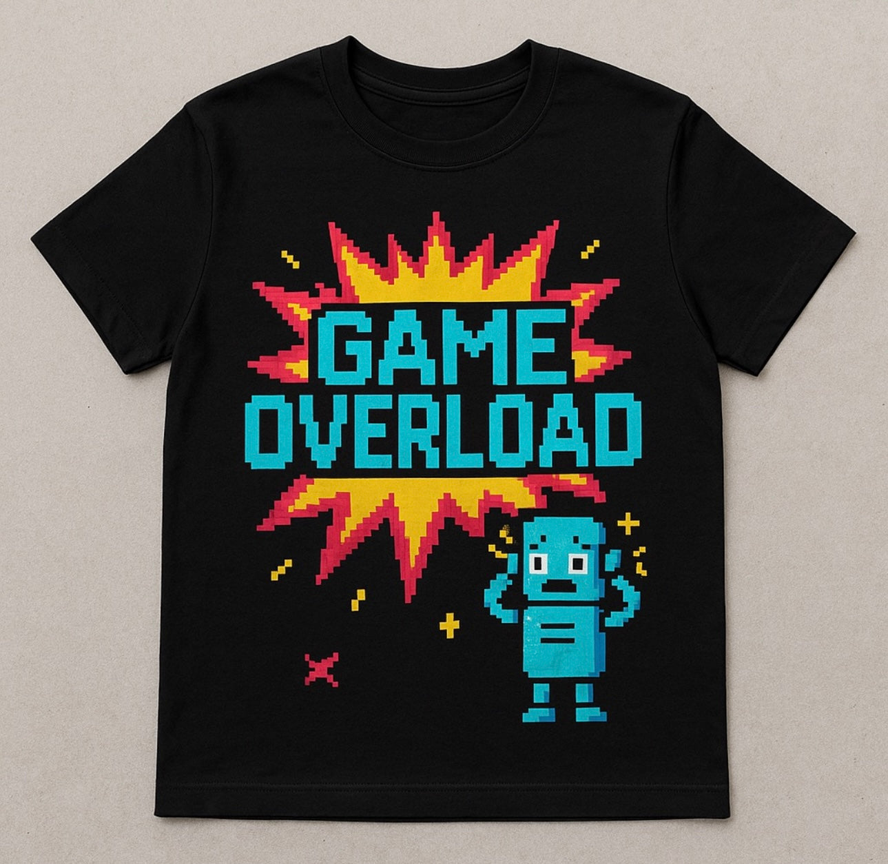 Game Overload – Sensory Friendly Kids T-Shirt