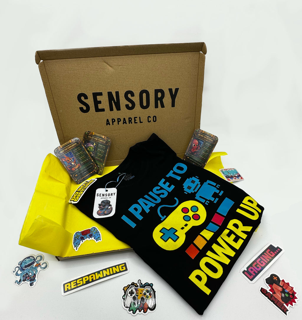 I Pause to Power Up – Sensory Regulation T-Shirt