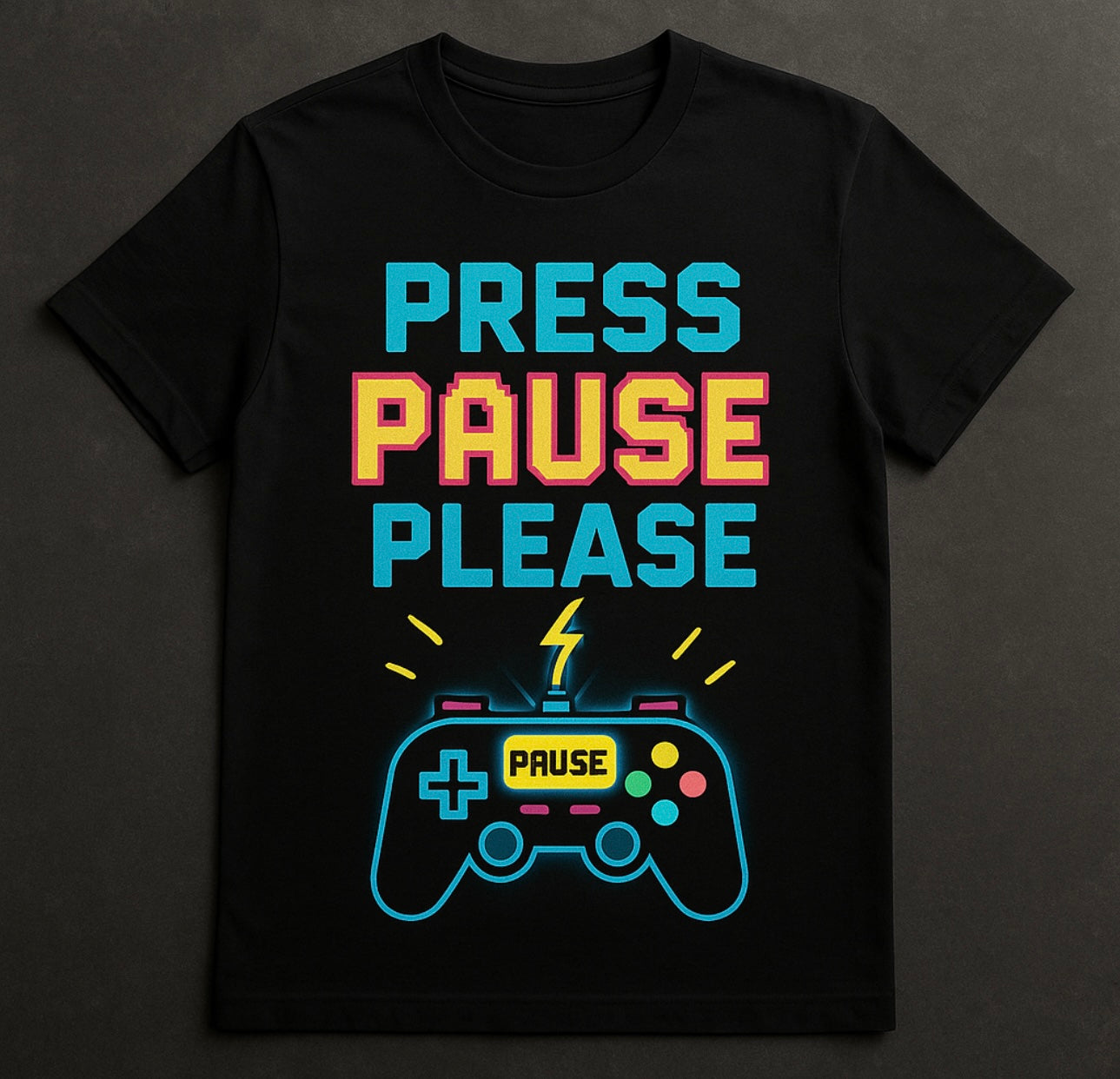 Press Pause Please – Sensory Friendly Kids T-Shirt