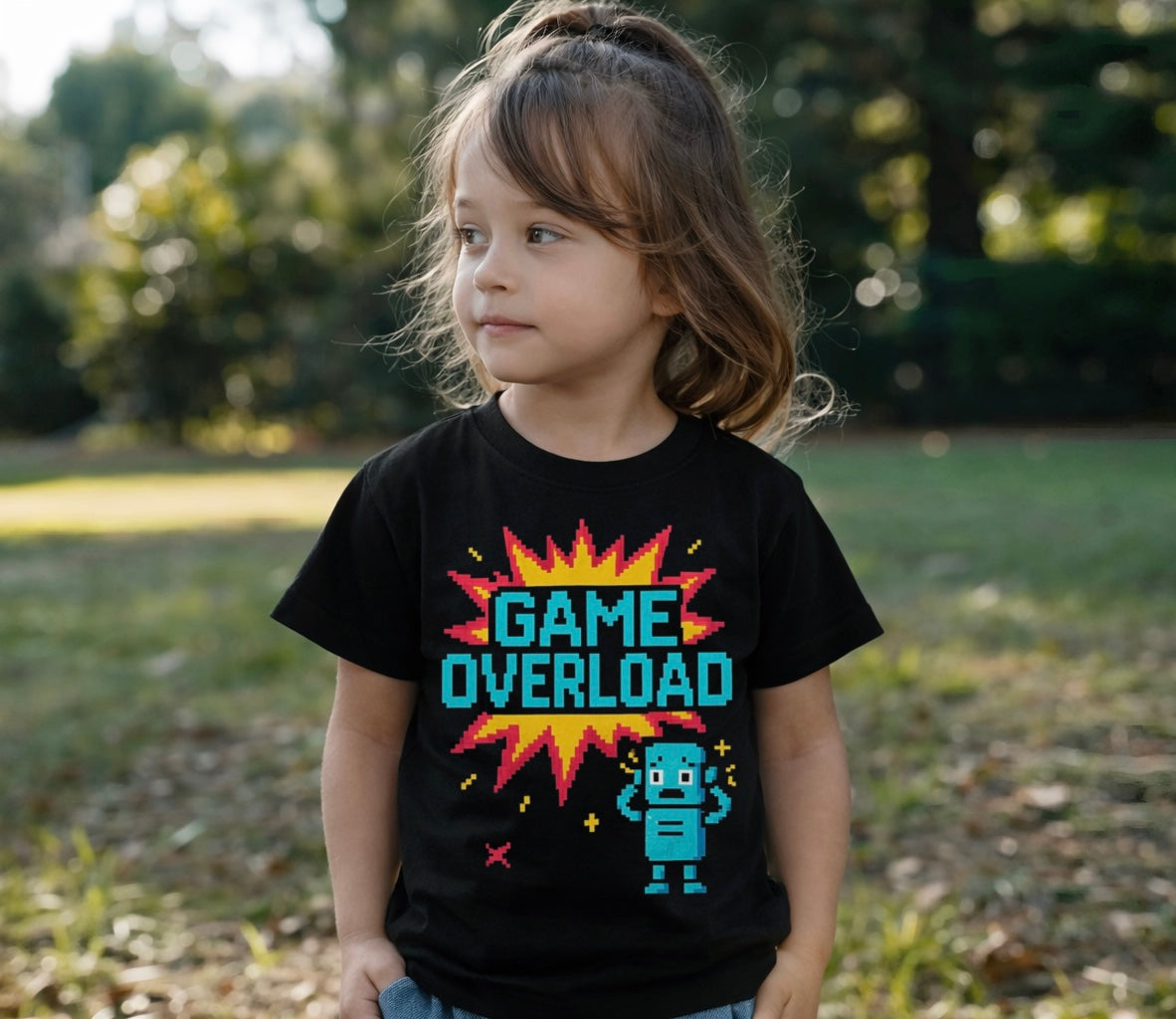 Game Overload – Sensory Friendly Kids T-Shirt