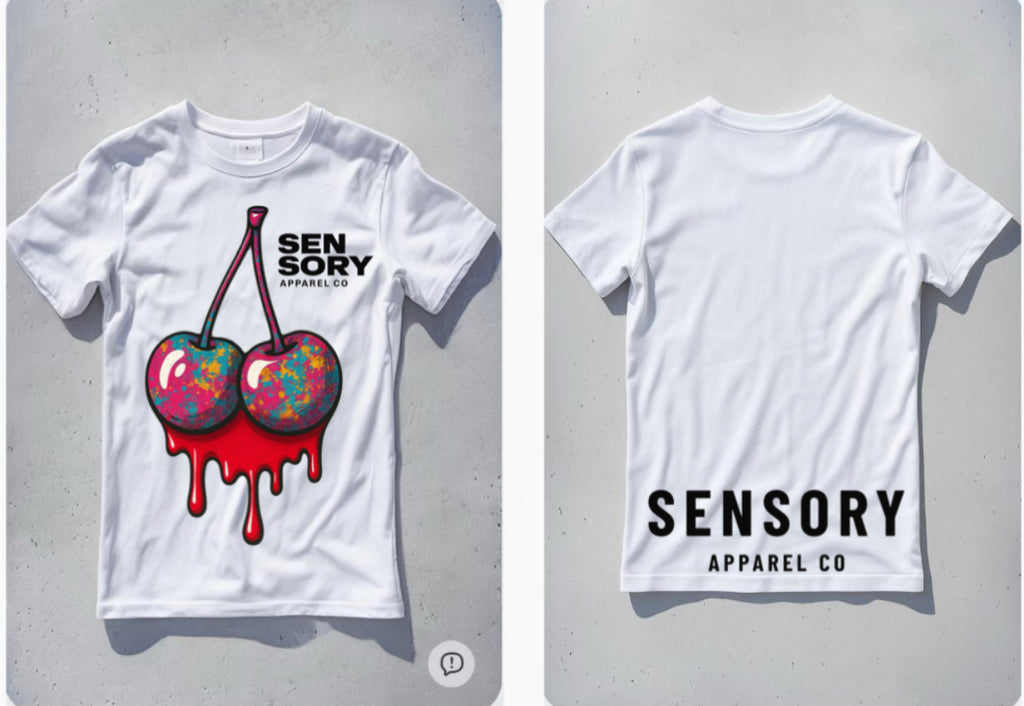 Cherry Drip Tee – Front Feature Edition