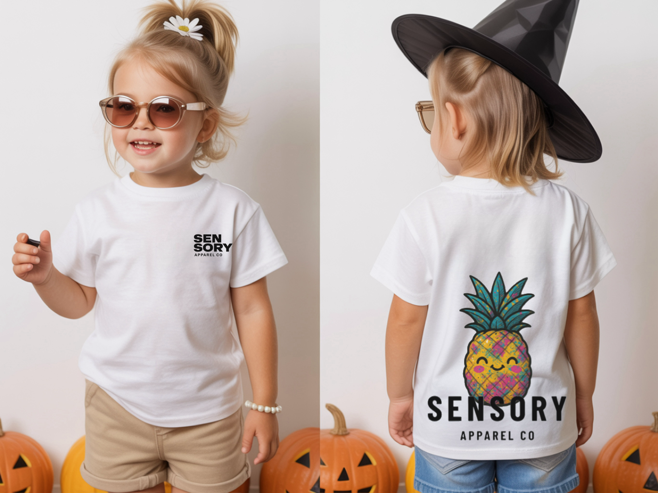 Happy Pineapple Tee – Sensory Apparel Co