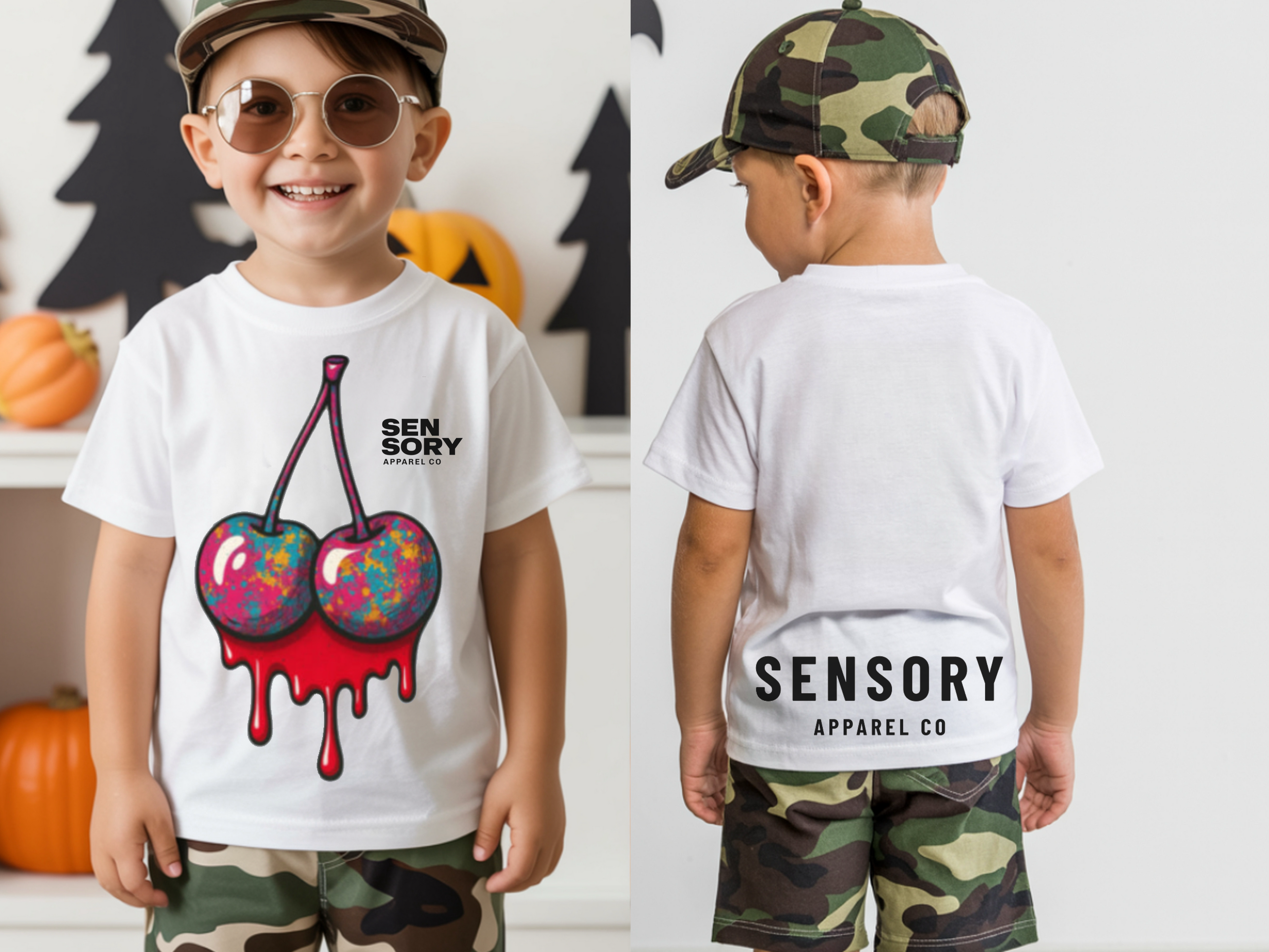 Cherry Drip Tee – Front Feature Edition