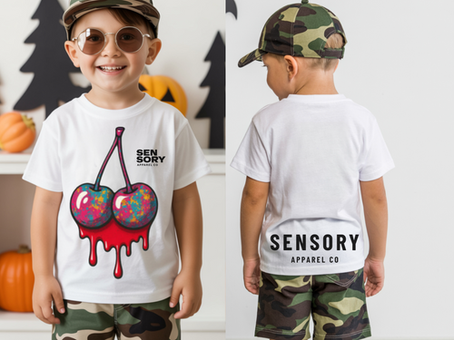 Cherry Drip Tee – Front Feature Edition