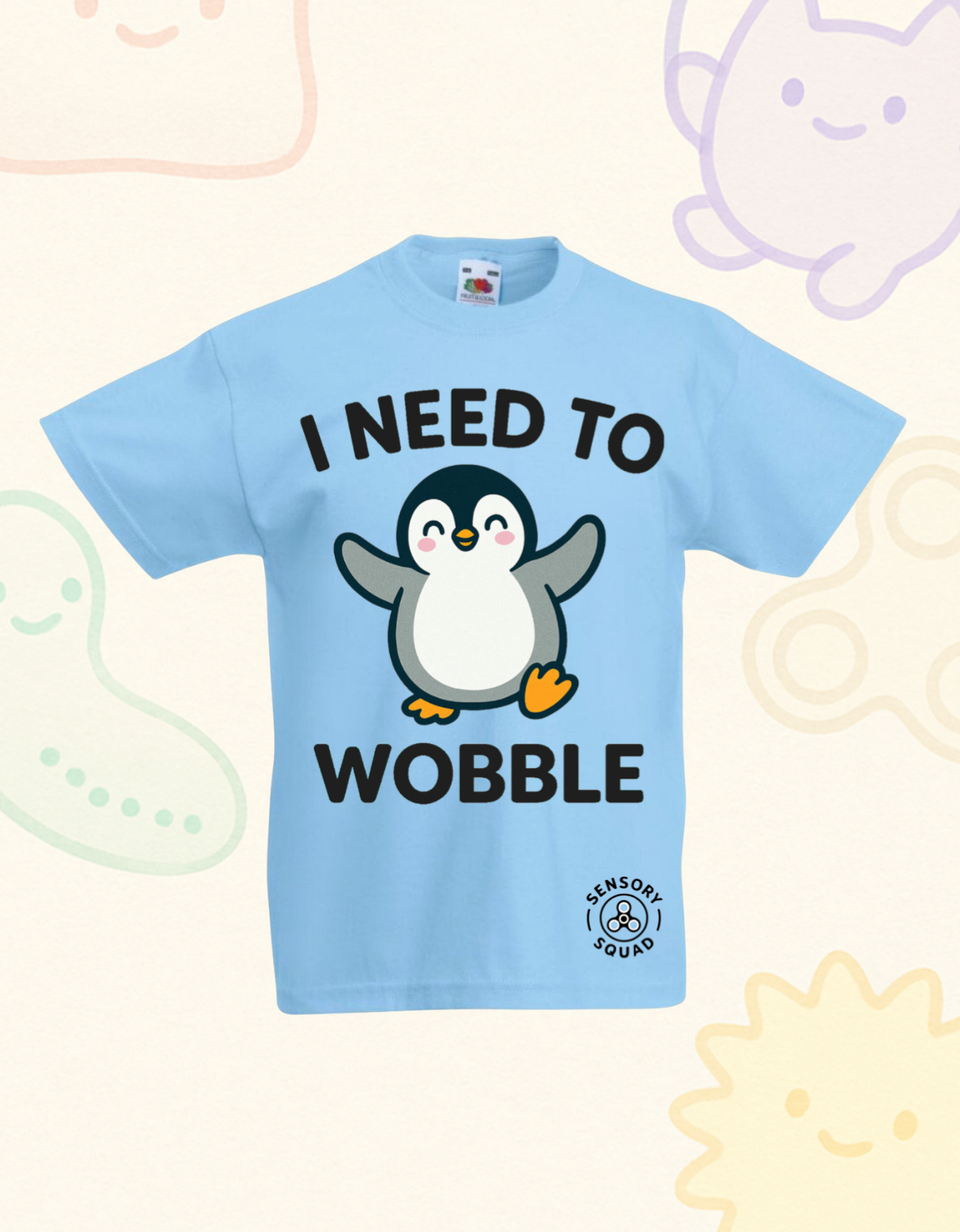 Wobble the Penguin T-Shirt (featuring Wobble the Penguin)