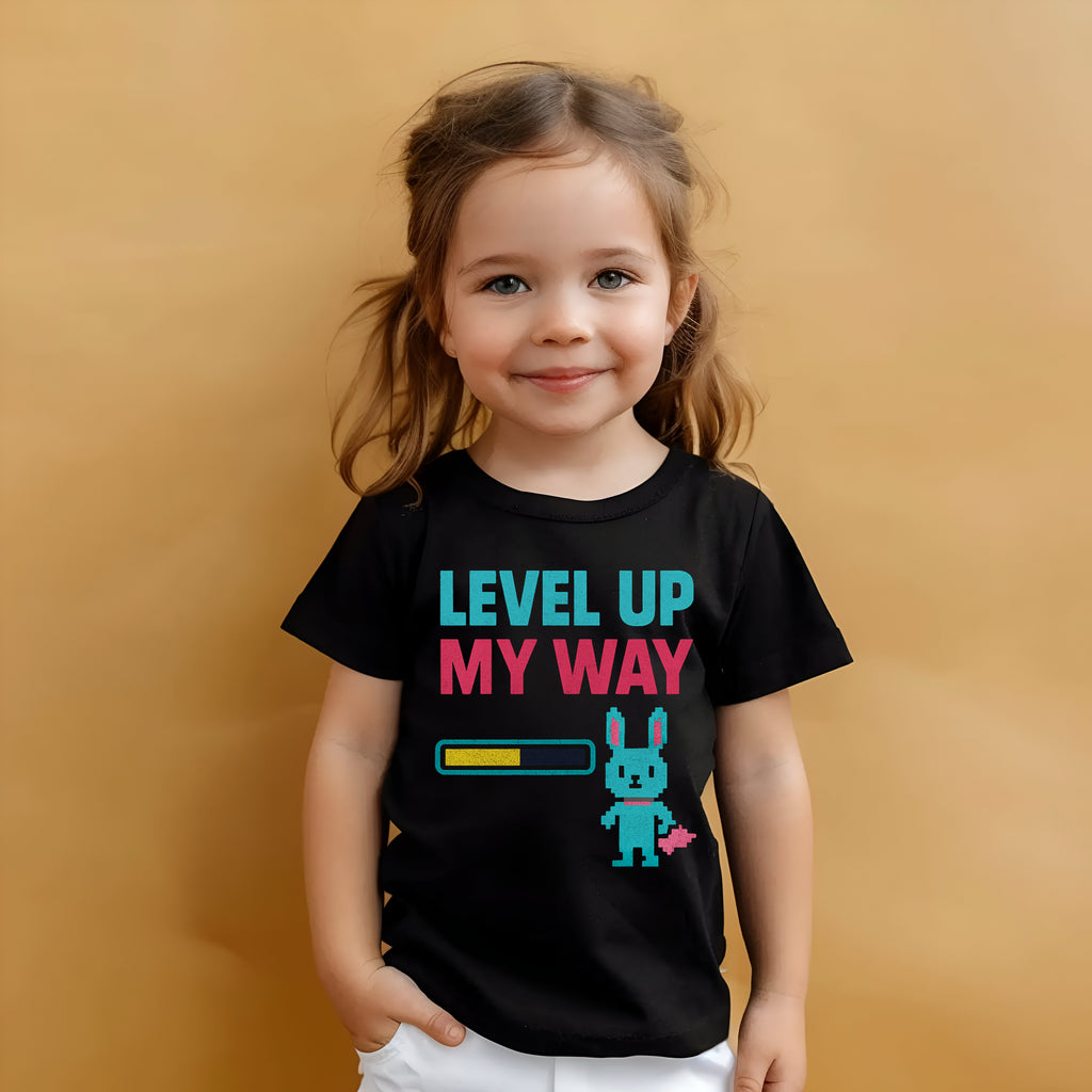 Level Up My Way – Sensory Friendly Kids T-Shirt