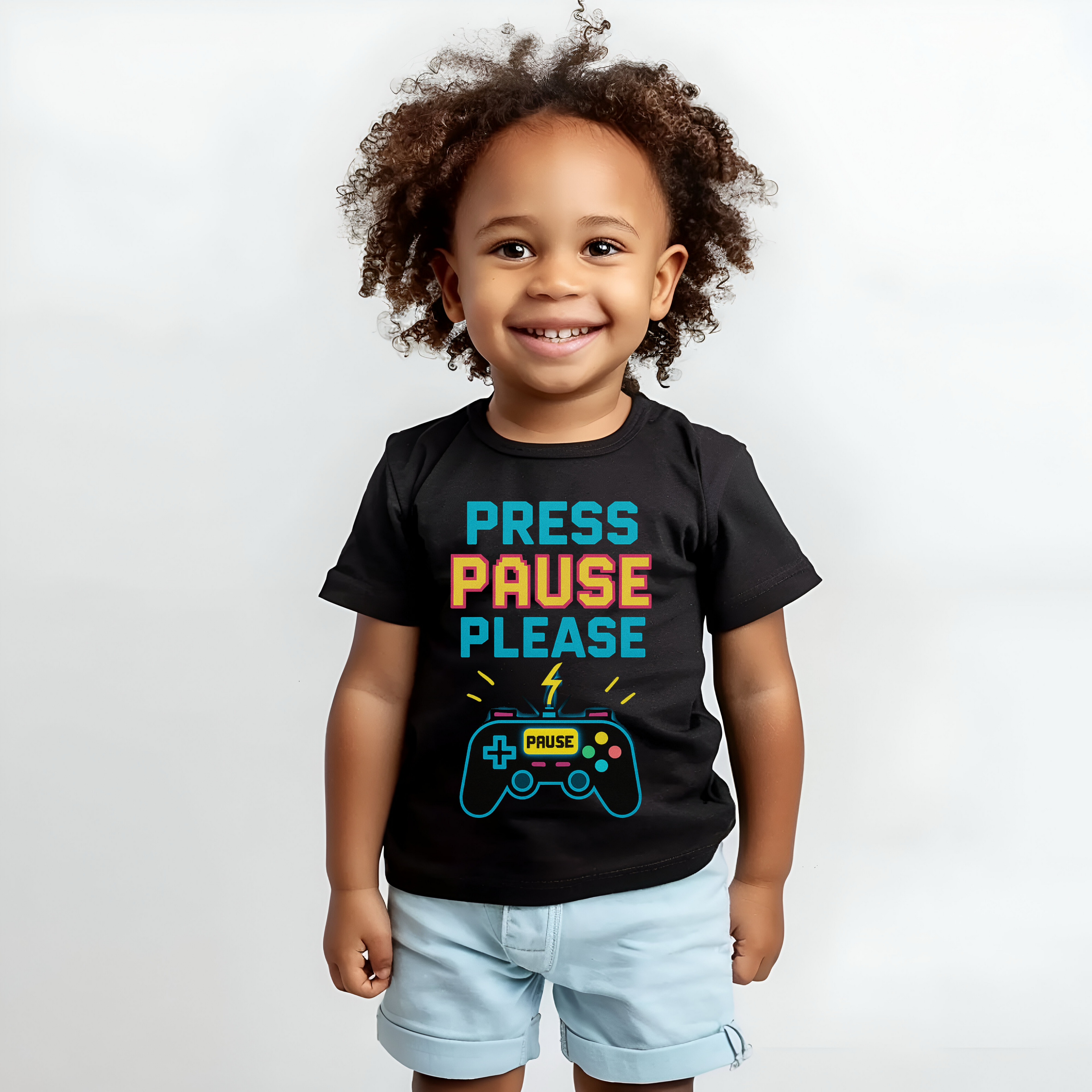 Press Pause Please – Sensory Friendly Kids T-Shirt