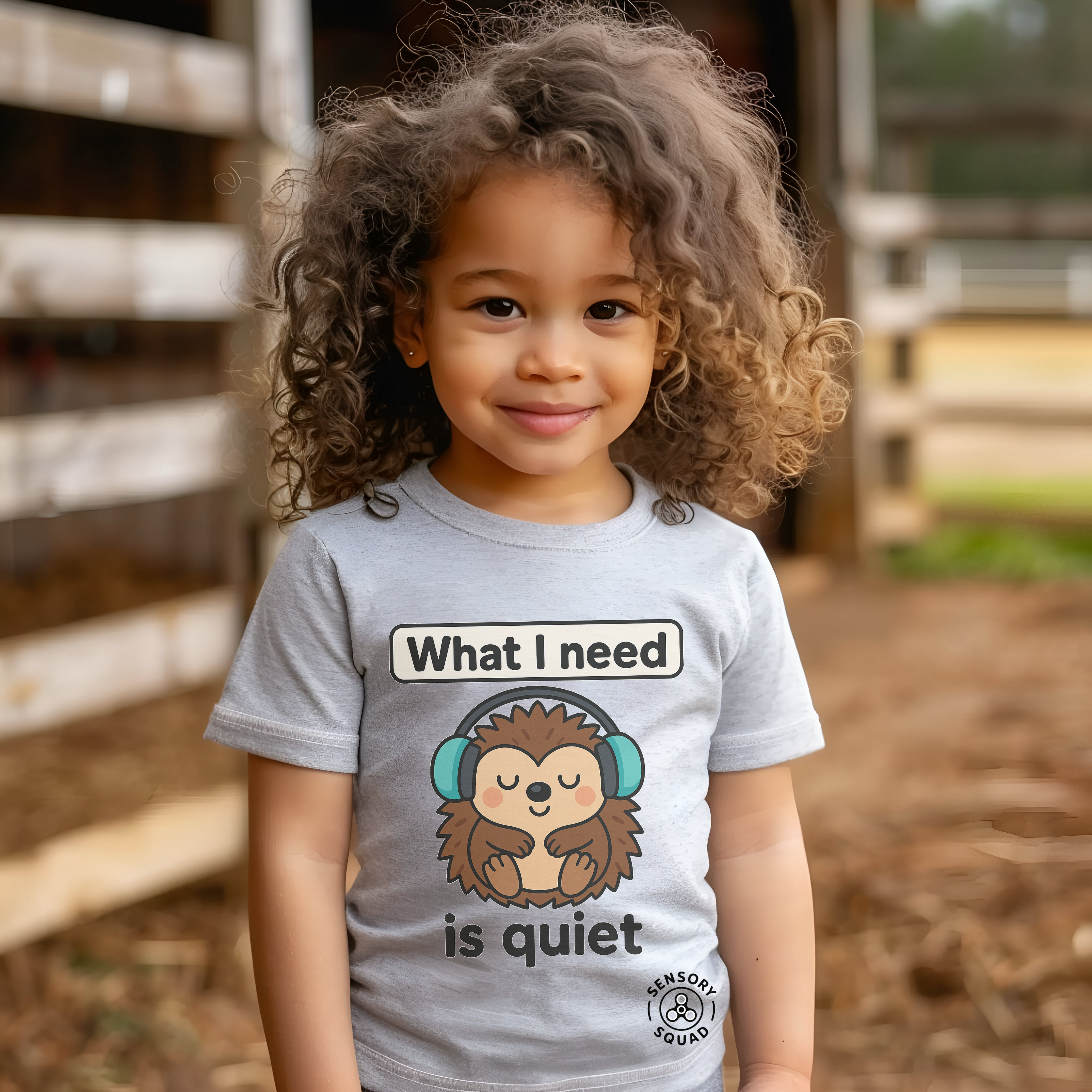 ‘What I Need is Quiet’ Sensory Squad T Shirt